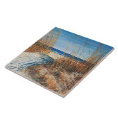 Der Strand Schöne Sanddünen Malerei Fliese (Seite)