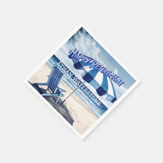 Der Strand Serviette (Ecke)