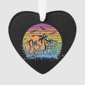 Der Strand, Sommer 2023 Ornament (Vorderseite)