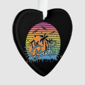 Der Strand, Sommer 2023 Ornament (Vorderseite)