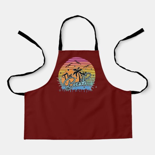 Der Strand, Sommer 2023 Schürze (Vorderseite)