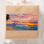 Der Strand Sunrise und die Palmen tropisch (Insitu)