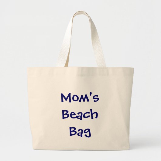 Der Strand-Tasche der Mama Jumbo Stoffbeutel (Vorne)