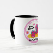 der Strand Tasse (Vorderseite Links)