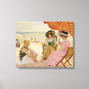 Der Strand von 1929 Leinwanddruck