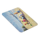 Der Strand von Abene Senegal 1997 Magnet (Rechte Seite)