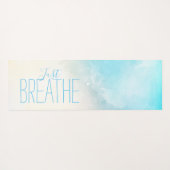 Der Strand von Aquarellon ist einfach nur ein Bumm Yogamatte (Rückseite (Horizontal))