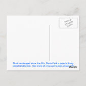 Der Strand von Davis Park Postkarte (Rückseite)