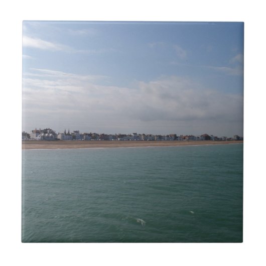 Der Strand von Deal Fliese (Vorderseite)