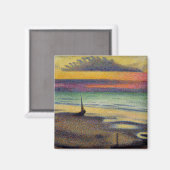 Der Strand von Heist, 1891-92 Magnet (Vorderseite/Rückseite)