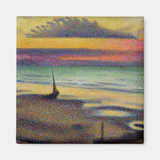 Der Strand von Heist, 1891-92 Magnet (Vorne)