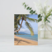 Der Strand von Maenam. Postkarte (Stehend Vorderseite)