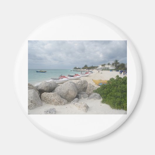 Der Strand von Port Lucaya, Freeport Magnet (Vorne)