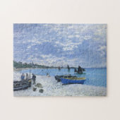 Der Strand von Sainte-Adresse Monet Fine Art Puzzle (Horizontal)