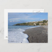 Der Strand von Scalea Postkarte (Vorne/Hinten)