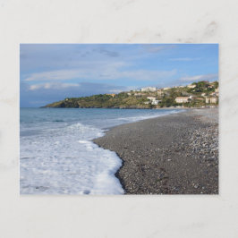 Der Strand von Scalea Postkarte