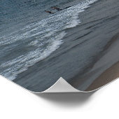 Der Strand von Tel Aviv Poster (Ecke)