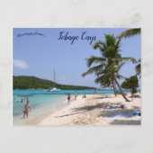Der Strand von Tobago Cays Postkarte (Vorderseite)