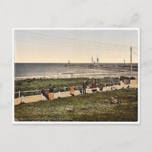 Der Strand Warnemunde, Rostock, Mecklenburg-Schwer Postkarte