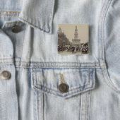 Der Strang, c.1880 (Sepia-Foto) Button (Beispiel)