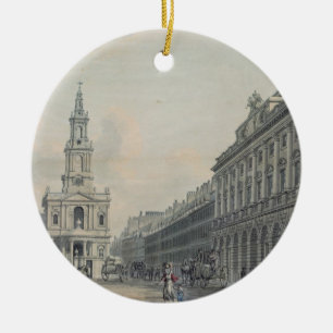 Der Strang mit Somerset-Haus und St Mary le Str Keramik Ornament