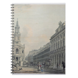 Der Strang mit Somerset-Haus und St Mary le Str Notizblock