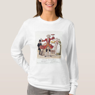 Der Straßen-Sänger, graviert von Alois Senefelde T-Shirt