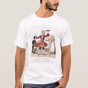 Der Straßen-Sänger, graviert von Alois Senefelde T-Shirt