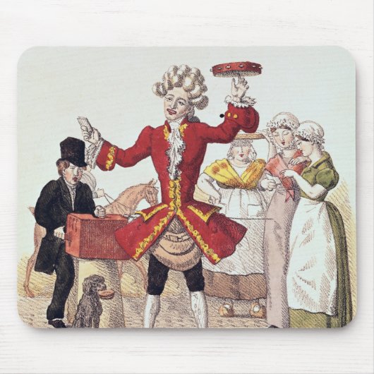 Der Straßen-Sänger, graviert von Alois Senefelder Mousepad (Vorne)