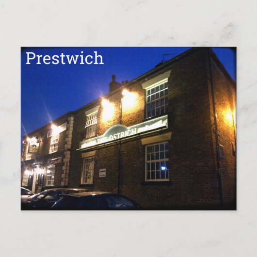 Der Strauß, Prestwich Postcard Postkarte (Vorderseite)