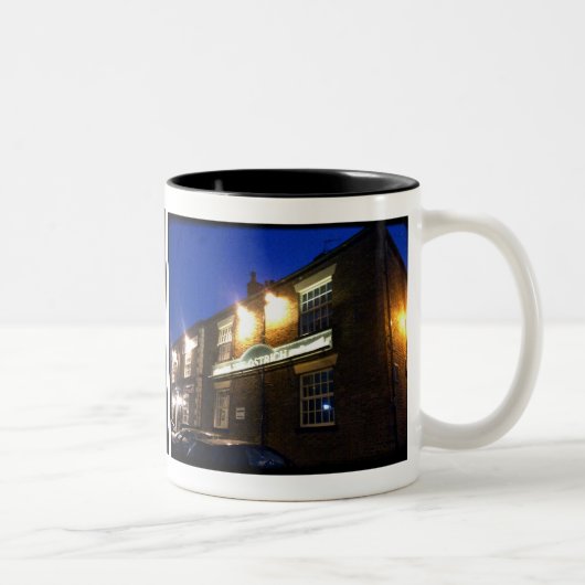 Der Strauß Zweifarbige Tasse (Rechts)