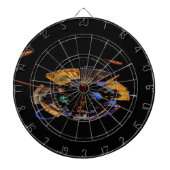 Der Streifen Dartscheibe (vorne)