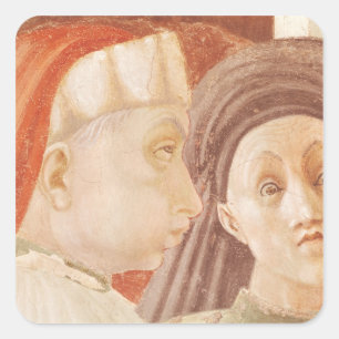 Der Streit um St. Stephen, 1433-34 Quadratischer Aufkleber