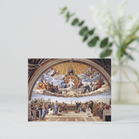 Der Streit von Raphael Postcard Postkarte (Stehend Vorderseite)