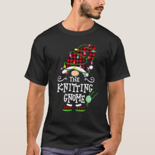 Der strickende Gnom passende Familien-Gruppen-Weih T-Shirt