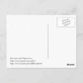 Der Strip, Las Vegas-Postkarte Postkarte (Rückseite)