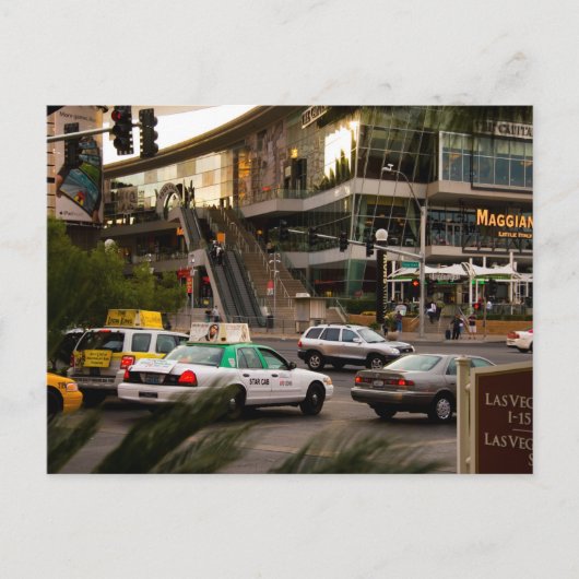 Der Strip, Las Vegas-Postkarte Postkarte (Vorderseite)