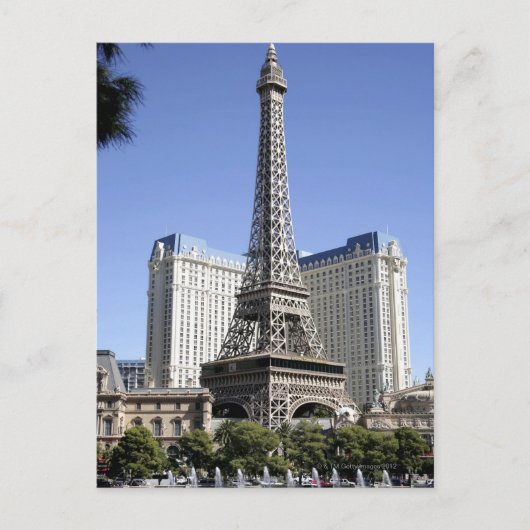 Der Strip, Paris Las Vegas, Luxury Hotel Postkarte (Vorderseite)