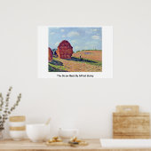 Der Strohmiete von Alfred Sisley Poster (Küche)