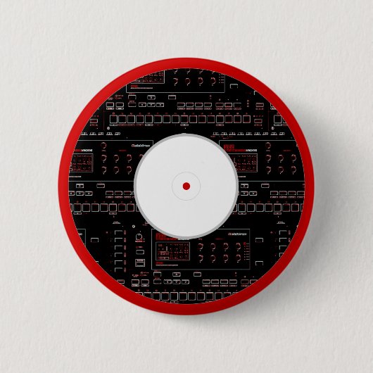 Der Strom dieses weißen Labels! Button (Vorderseite)