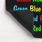 Der Stroop Test Mousepad (Ecke)