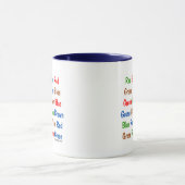 Der Stroop Test Tasse (Zentrum)