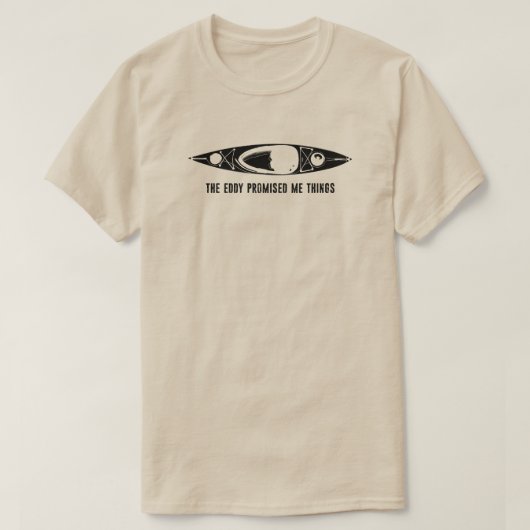 Der Strudel hat mir Dinge versprochen Kayak T-Shirt (Design vorne)