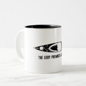 Der Strudel hat mir Dinge versprochen Kayak Zweifarbige Tasse (Vorderseite Links)