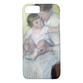 Der Strumpf, Mary Cassatt Case-Mate iPhone Hülle (Rückseite)
