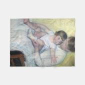Der Strumpf, Mary Cassatt Fleecedecke (Vorderseite (Horizontal))
