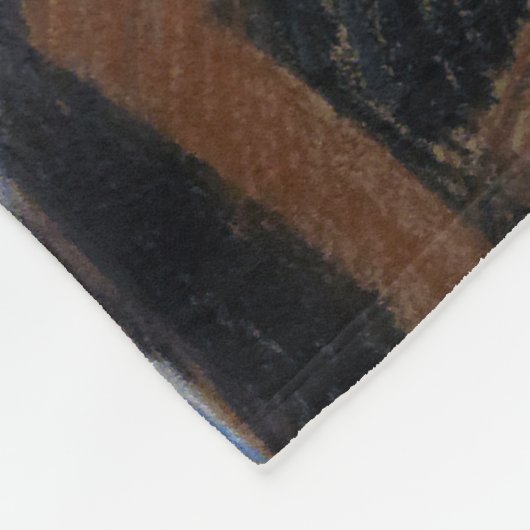 Der Strumpf, Mary Cassatt Fleecedecke (Ecke)