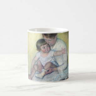 Der Strumpf, Mary Cassatt Kaffeetasse