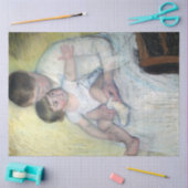 Der Strumpf, Mary Cassatt Seidenpapier (Basteln)