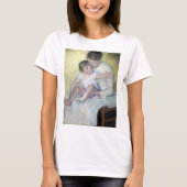 Der Strumpf, Mary Cassatt T-Shirt (Vorderseite)